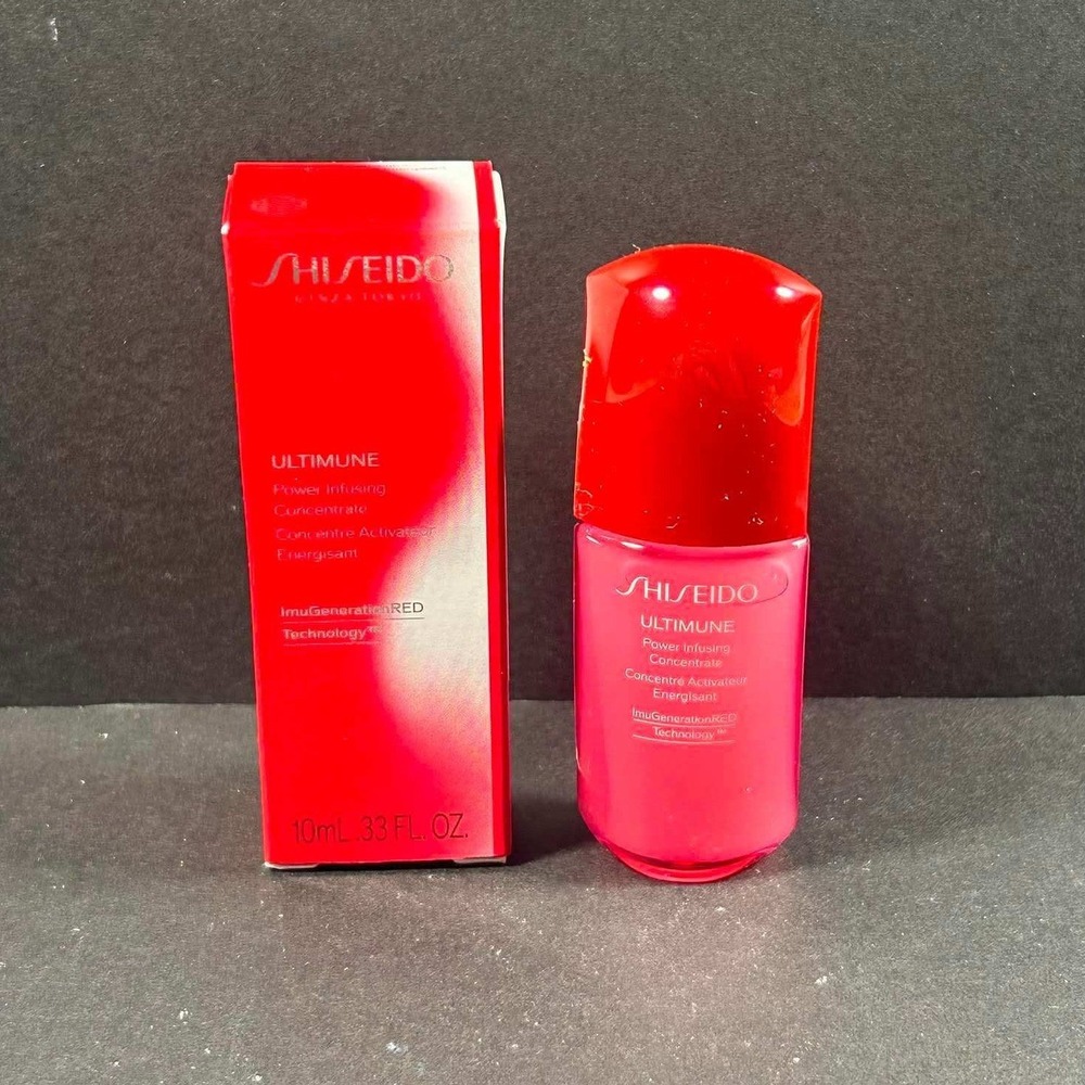 Shiseido Ultimune‎ Power Infusing Concentrate Red Serum Unisex 10ml 0.33oz